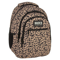 Plecak szkolny dla dziewczynki BackUp Model O panterka