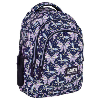 Plecak szkolny dla dziewczynki BackUp motyl fioletowy Klasa 1-3 - BackUp