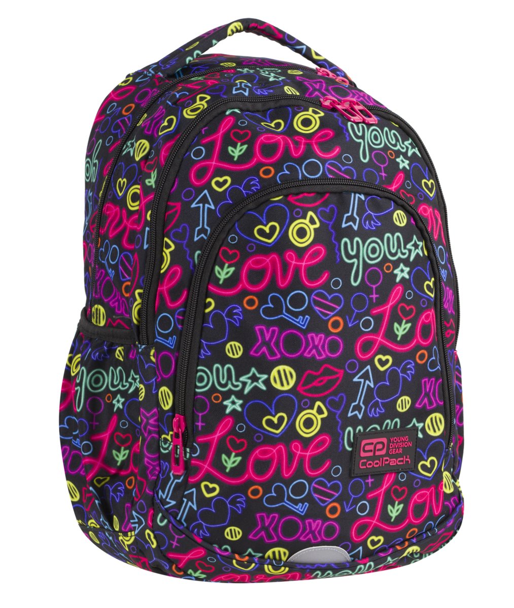 Zdjęcia - Plecak szkolny (tornister) Plecak szkolny dla dziewczynki CoolPack dwukomorowy