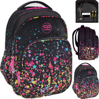 Plecak szkolny dla dziewczynki czarny CoolPack dwukomorowy CoolPack