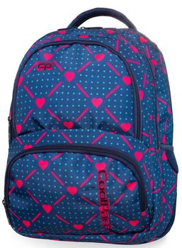 Plecak szkolny dla dziewczynki granatowy CoolPack trzykomorowy - CoolPack
