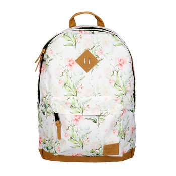 Plecak szkolny dla dziewczynki Incood gałązki róży biały Klasa 4-8 - incood