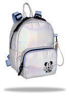 Plecak szkolny dla dziewczynki Opal Collection Disney 100, Myszka Minnie, srebrny, CoolPack