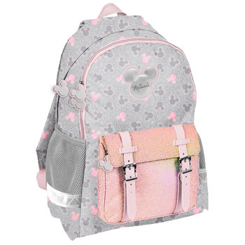 Plecak szkolny dla dziewczynki Paso Myszka Minnie bajkowy dwukomorowy - Paso