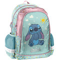 Plecak szkolny dla dziewczynki Paso Stitch miętowy - Paso