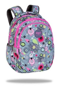 Plecak szkolny dla dziewczynki różnokolorowy Inna marka trzykomorowy - Inna marka