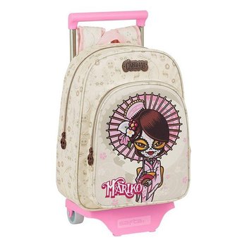 Plecak szkolny dla dziewczynki różowy Catrinas Mariko