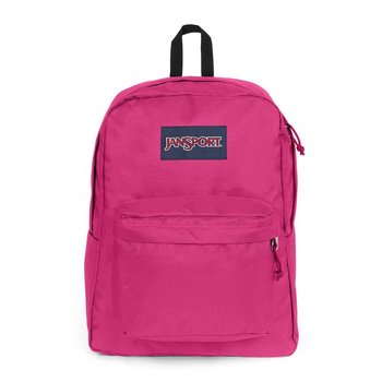 Plecak szkolny dla dziewczynki różowy JanSport jednokomorowy  - JanSport
