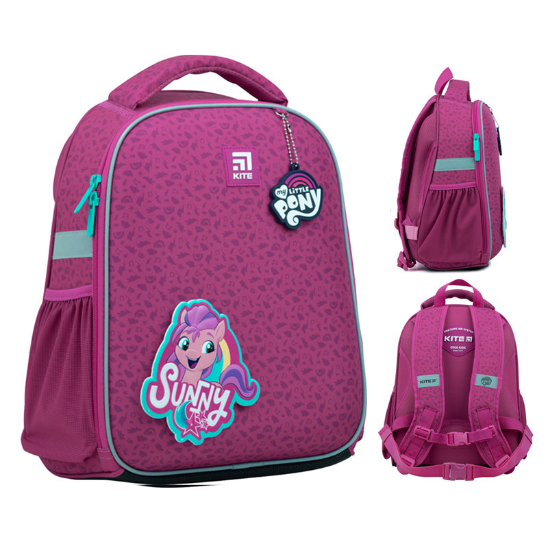 Zdjęcia - Plecak szkolny (tornister) KITE Plecak szkolny dla dziewczynki różowy  My Little Pony jednokomorowy 