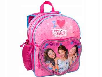 Plecak szkolny dla dziewczynki różowy Paso Violetta jednokomorowy - Paso
