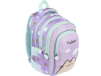 Plecak szkolny dla dziewczynki St.Majewski Pusheen The Cat Violet kot fioletowy