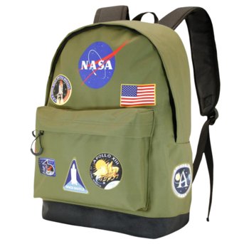 Plecak szkolny dwukomorowy NASA Infinity Khaki - Karactermania