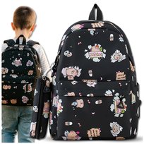 Plecak szkolny dziecięcy do szkoły dla dzieci piórnik Kapibara