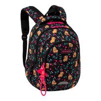 PLECAK SZKOLNY DZIECIĘCY MŁODZIEŻOWY TRZYKOMOROWY ASTRABAG FLOWER CAPY