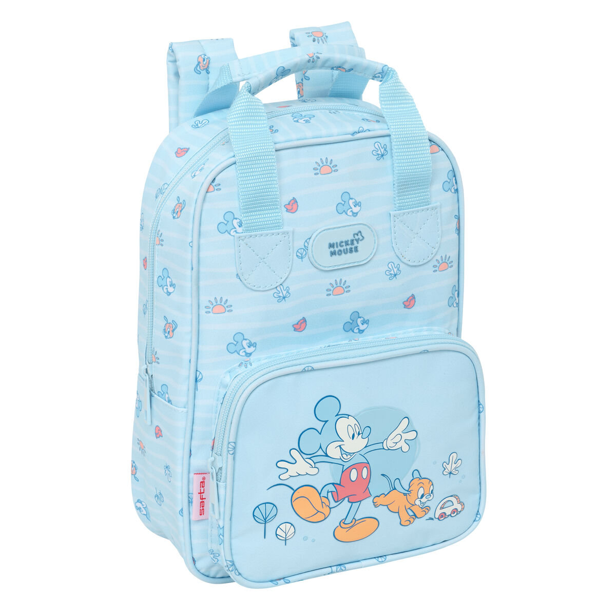 CARTABLE SAFTA MY CAR BLANC MULTICOLORE (20 X 28 X 8 CM) – SÉNÉGAL