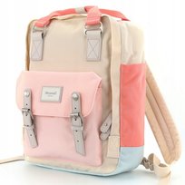 Plecak szkolny miejski outdoor Himawari HM188L na laptopa 13,3 14,1kr-róż Himawari
