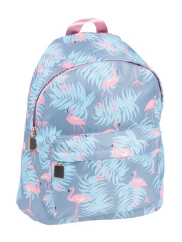 Plecak szkolny młodzieżowy błękitny Starpak flaming jednokomorowy - Starpak