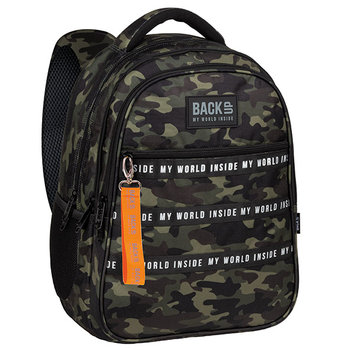 Plecak szkolny młodzieżowy czarny BackUp model I46 - BackUp