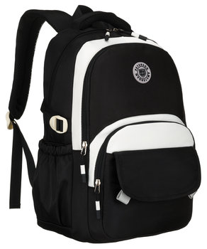 Plecak szkolny Peterson młodzieżowy dla chłopca dziewczynki do szkoły duży czarny - Peterson