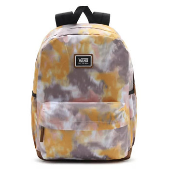 Plecak szkolny sportowy dla dziewczynki, abstrakcja, szary, Vans - Vans