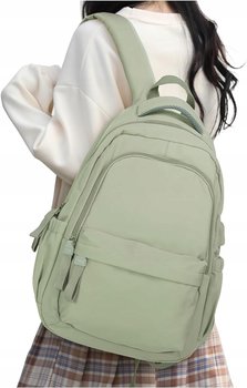 Plecak Szkolny Tornister Dla Dziecka Do Szkoły A4 Trzykomorowy Zielony