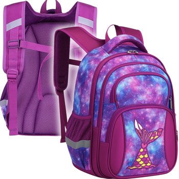 Plecak Szkolny Tornister Dla Dziewczynki Wielokomorowy Syrenka Do Klasy 1-3 - Imiti