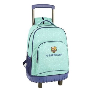 Plecak szkolny, trolley, na kólkach  Compact F.C. Barcelona 19/20 Turkusowy