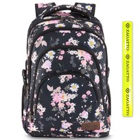 Plecak szkolny w kwiaty młodzieżowy damski duży miejski pojemny ZAGATTO ZG879