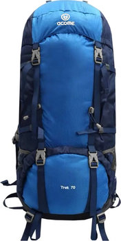 Plecak turystyczny Acome Trek 70L niebieski - Inna marka