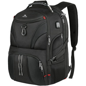 Plecak turystyczny podróżny na laptopa Matein 17,3", kolor czarny,  50x38x26.5 cm - MATEIN