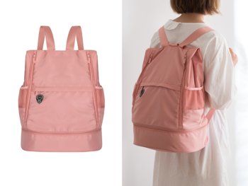 Plecak turystyczny torba bagaż podręczny - różowy - HEDO
