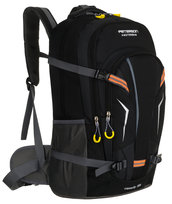 Plecak turystyczny trekkingowy czarny wodoodporny PETERSON duży pojemny 50L kieszeń na laptopa pas biodrowy pas piersiowy wentylacja pleców