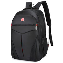 Plecak Uniwersalny Miejski Czarny Pojemny Wielofunkcyjny 46X30X18 Cm