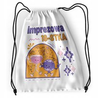 Plecak Urodziny 18 18te Sportowy Szkolny Worek z Nadrukiem ze Zdjęciem numer 274526135