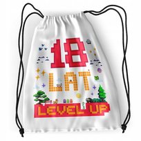 Plecak Urodziny 18 18te Sportowy Szkolny Worek z Nadrukiem ze Zdjęciem numer 274526166