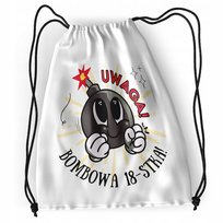 Plecak Urodziny 18 18te Sportowy Szkolny Worek z Nadrukiem ze Zdjęciem numer 274526183