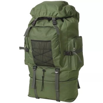 Plecak w wojskowym stylu vidaXL, zielony, 100 l - vidaXL