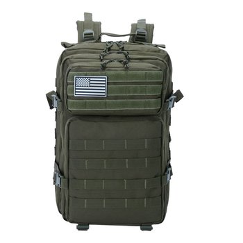Plecak wojskowy taktyczny militarny 40L turystyczny do samolotu zielony - No Brand