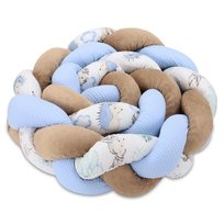 Pleciona poduszka dla dzieci 150 cm - Puszysta poduszka do przytulania lub poduszka dekoracyjna do pokoju dziecięcego Jeżyk