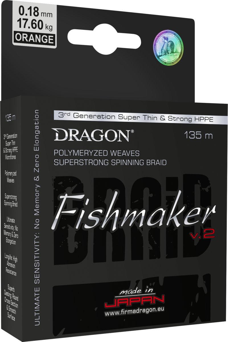 Zdjęcia - Żyłka i sznury Dragon Plecionka  Fishmaker V.2 / Momoi 