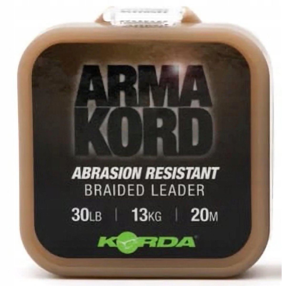 Korda Arma Cord Braided Leader Line 30lbs (13kg) 20m | Abrasion Resistant Carp Fishing