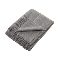 Pled Zelandia 140x200cm check szary\, 140 x 200 cm