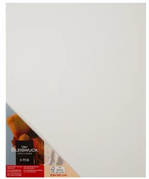 Płótna Malarskie 24X30 Podobrazie Białe 3Szt - Van Bleiswijck