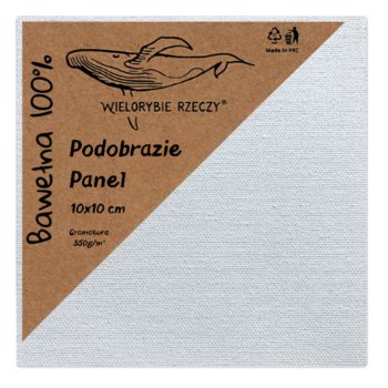Płótno Malarskie 10X10 Podobrazie Do Malowania Małe Panel Malarski 350Gm² - Wielorybie Rzeczy