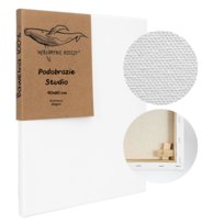 Płótno Malarskie 40X60 Podobrazie Do Malowania 350G/M² Blejtram Duże Białe