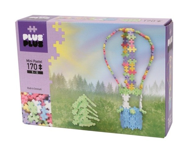 Plus-Plus, klocki Mini Pastel Balon, 170 el.