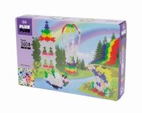 Plus-Plus, zestaw z tęczą i zamkiem - 360 el. Plus-Plus
