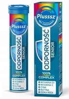 Plusssz Odporność Senior 100% Witaminy I Minerały Dla Seniora 20 Tabl. Polski Lek
