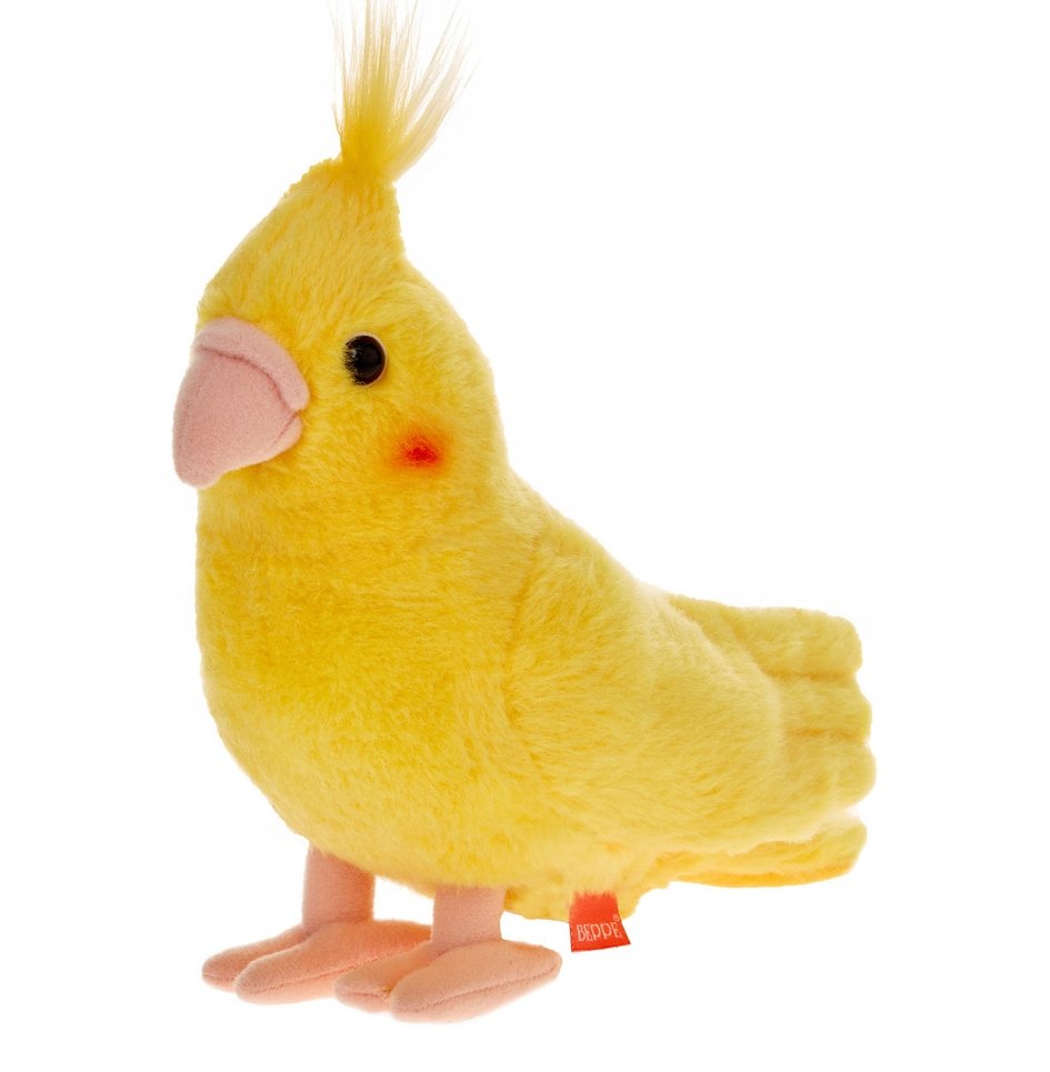 Фото - Лялька Beppe Plusz  Papuga żółta nimfa 20cm 