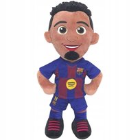 Pluszak Maskotka FC Barcelona dla Dzieci Piłkarz Raphinha 25cm Prezent Grupo Moya